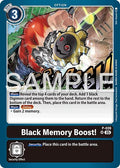 Black Memory Boost Reprint P-039 SR (Advanced Booster Digimon Generation)  - Foil