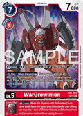 WarGrowlmon AD1 003 AD1-003 R (Advanced Booster Digimon Generation)  - Foil