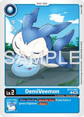 DemiVeemon BT12 002 Reprint BT12-002 U (Advanced Booster Digimon Generation)  - Foil