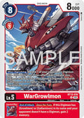 WarGrowlmon BT12 016 Reprint BT12-016 R (Advanced Booster Digimon Generation)  - Foil