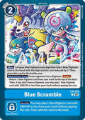 Blue Scramble Reprint LM-028 P (Advanced Booster Digimon Generation)  - Foil