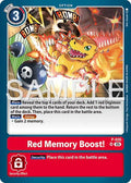 Red Memory Boost Reprint P-035 SR (Advanced Booster Digimon Generation)  - Foil