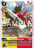 RizeGreymon BT21 044 Reprint BT21-044 U (Advanced Booster Digimon Generation)  - Foil