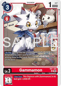 Gammamon RB1 005 Reprint RB1-005 U (Advanced Booster Digimon Generation)  - Foil