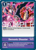 Demonic Disaster Reprint BT5-106 C (Advanced Booster Digimon Generation)  - Foil