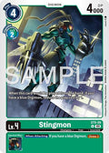 Stingmon ST9 09 Reprint ST9-09 U (Advanced Booster Digimon Generation)  - Foil