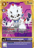 Gammamon LM 016 Gold Border LM-016 R (Advanced Booster Digimon Generation)  - Foil