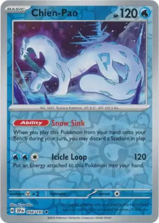 Chien-Pao 056/191 (SV08: Surging Sparks)  - Reverse Holofoil