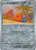 Alolan Diglett 122/191 (SV08: Surging Sparks)  - Reverse Holofoil