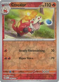 Crocalor 036/193 (SV02: Paldea Evolved)  - Reverse Holofoil