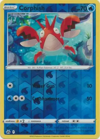 Corphish 033/159 (Crown Zenith)  - Reverse Holofoil
