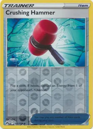 Crushing Hammer 125/159 (Crown Zenith)  - Reverse Holofoil