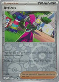 Atticus 077/091 (SV: Paldean Fates)  - Reverse Holofoil