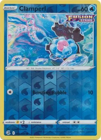 Clamperl 065/264 (SWSH08: Fusion Strike)  - Reverse Holofoil