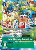 Jade Memory Boost Alternate Art LM-036 P (Starter Deck 23: Beatbreak)  - Foil