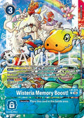 Wisteria Memory Boost Alternate Art LM-034 P (Starter Deck 23: Beatbreak)  - Foil