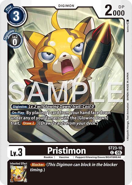 Pristimon ST23-10 C (Starter Deck 23: Beatbreak) 