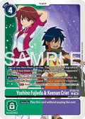 Yoshino Fujieda and Keenan Crier ST24-14 U (Starter Deck 24: Data Squad) 