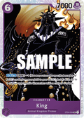 King ST04-004 (Starter Deck 4: Animal Kingdom Pirates)  - Foil
