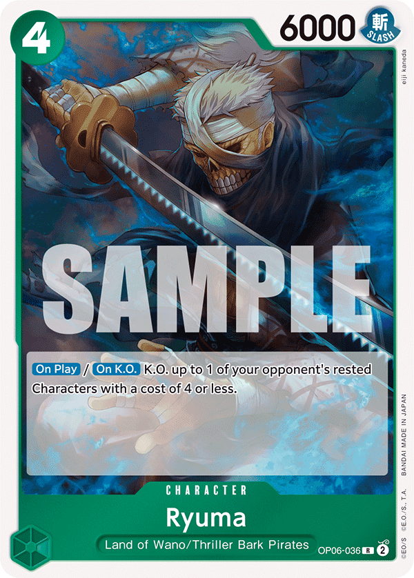 Ryuma OP06-036 (Learn Together Deck Set) 