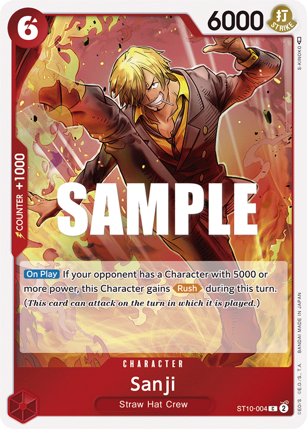 Sanji ST10-004 (Learn Together Deck Set) 