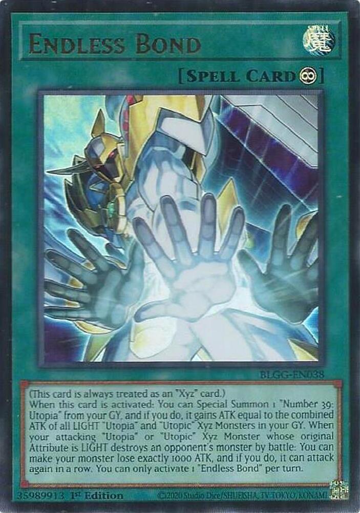 Endless Bond BLGG-EN038 (Battles of Legend: Glorious Gallery)  - 1st Edition