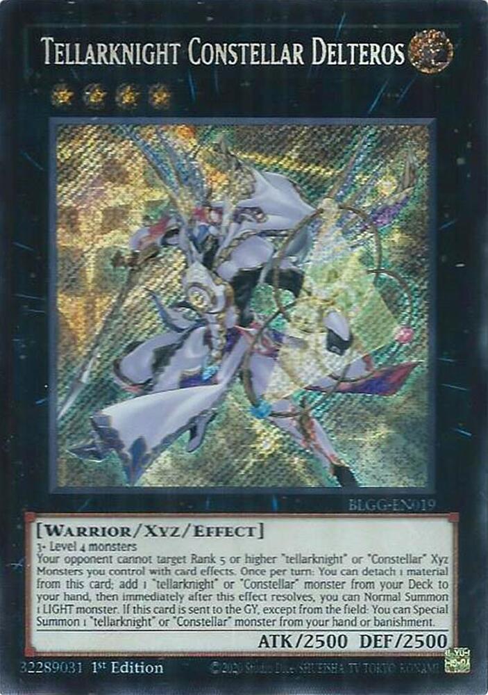 Tellarknight Constellar Delteros BLGG-EN019 (Battles of Legend: Glorious Gallery)  - 1st Edition