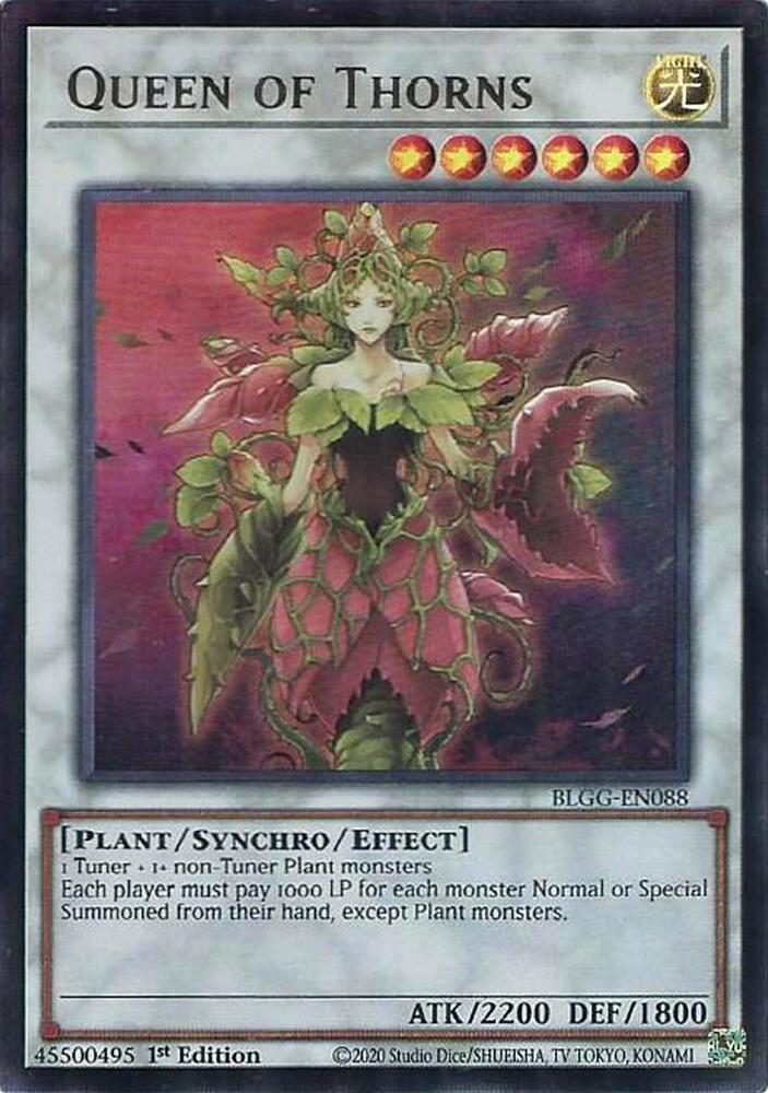 Queen of Thorns BLGG-EN088 (Battles of Legend: Glorious Gallery)  - 1st Edition