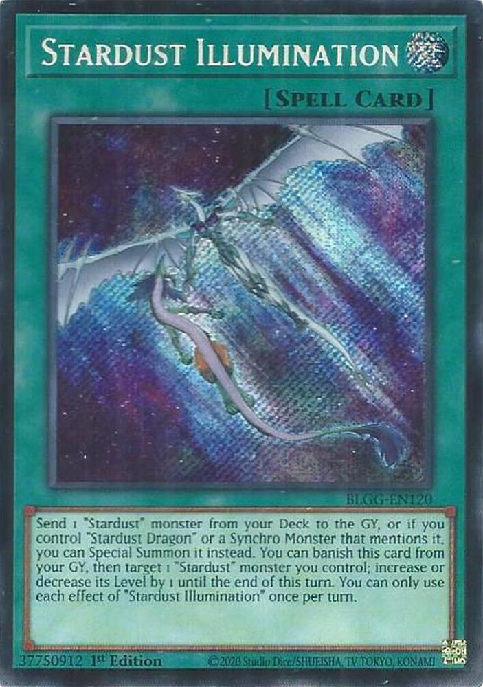 Stardust Illumination BLGG-EN120 (Battles of Legend: Glorious Gallery)  - 1st Edition