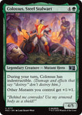 Colossus, Steel Stalwart 717 (Commander: Marvel Super Heroes)  - Foil