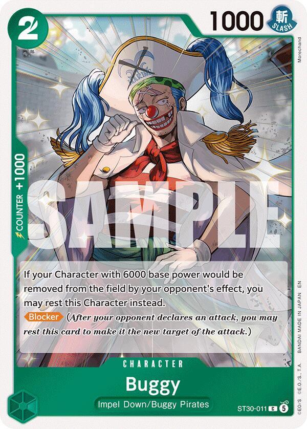 Buggy ST30-011 (Starter Deck EX: Luffy & Ace) 