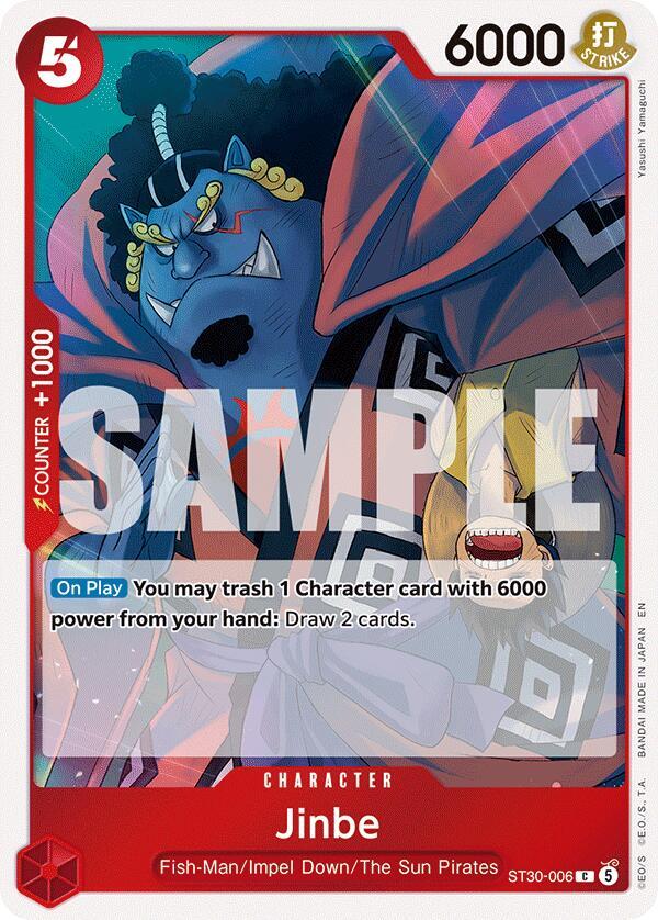 Jinbe ST30-006 (Starter Deck EX: Luffy & Ace) 