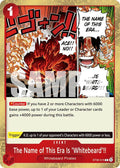 The Name of This Era Is Whitebeard ST30-015 (Starter Deck EX: Luffy & Ace) 
