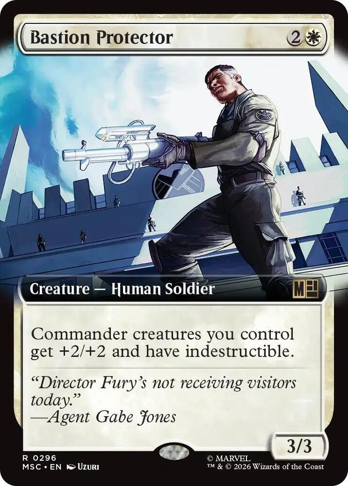 Bastion Protector 296 (Commander: Marvel Super Heroes)  - Extended Art