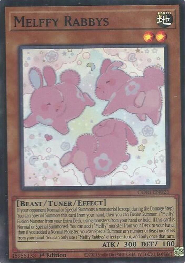 Melffy Rabbys CORI-EN021 (Chaos Origins)  - 1st Edition