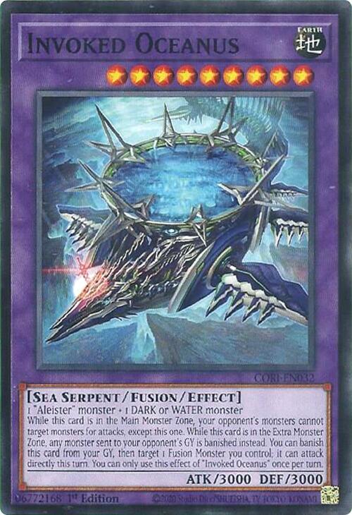 Invoked Oceanus CORI-EN032 (Chaos Origins)  - 1st Edition