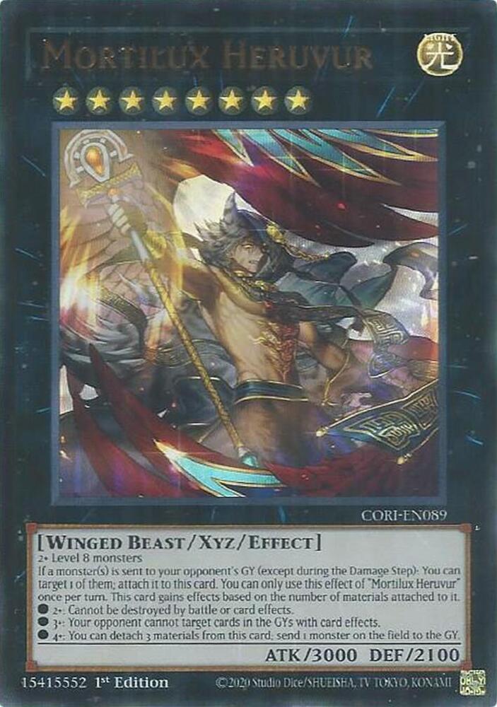 Mortilux Heruvur CORI-EN089 (Chaos Origins)  - 1st Edition