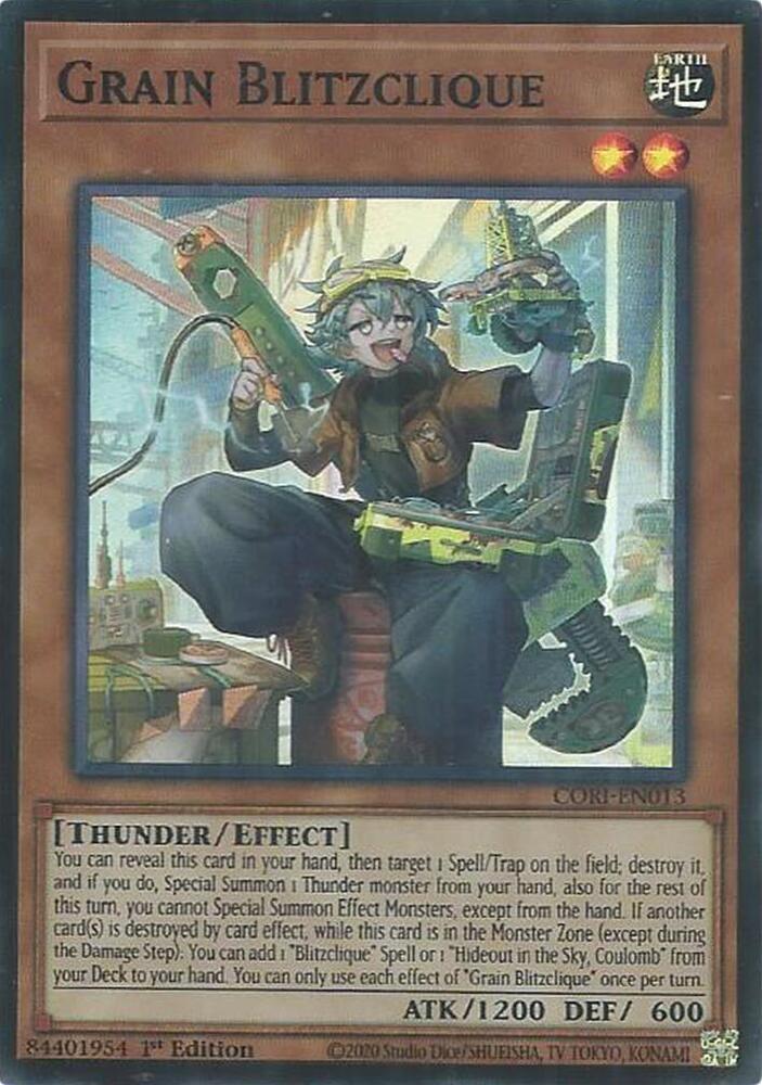 Grain Blitzclique CORI-EN013 (Chaos Origins)  - 1st Edition