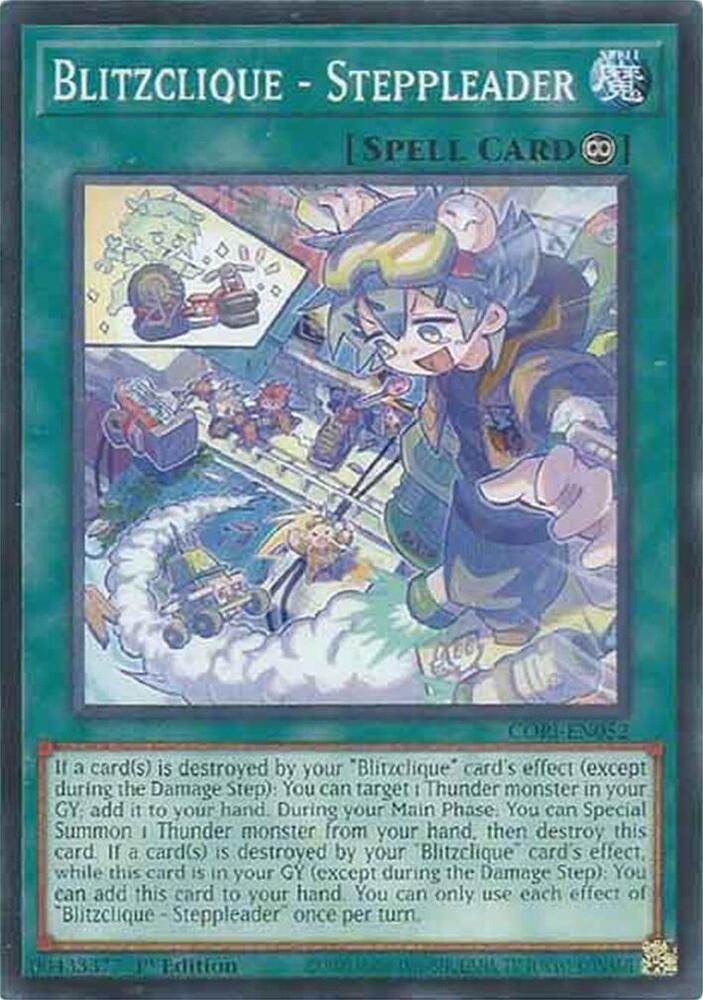 Blitzclique Steppleader CORI-EN052 (Chaos Origins)  - 1st Edition