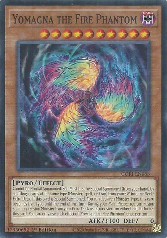 Yomagna the Fire Phantom CORI-EN083 (Chaos Origins)  - 1st Edition