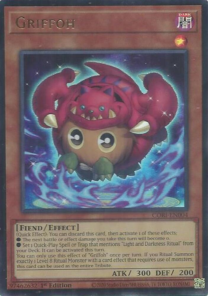Griffoh CORI-EN004 (Chaos Origins)  - 1st Edition