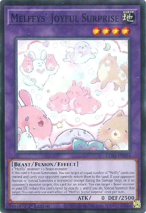 Melffys Joyful Surprise CORI-EN034 (Chaos Origins)  - 1st Edition