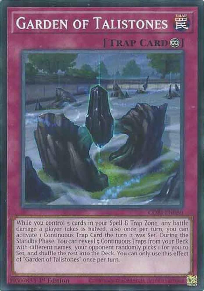 Garden of Talistones CORI-EN080 (Chaos Origins)  - 1st Edition