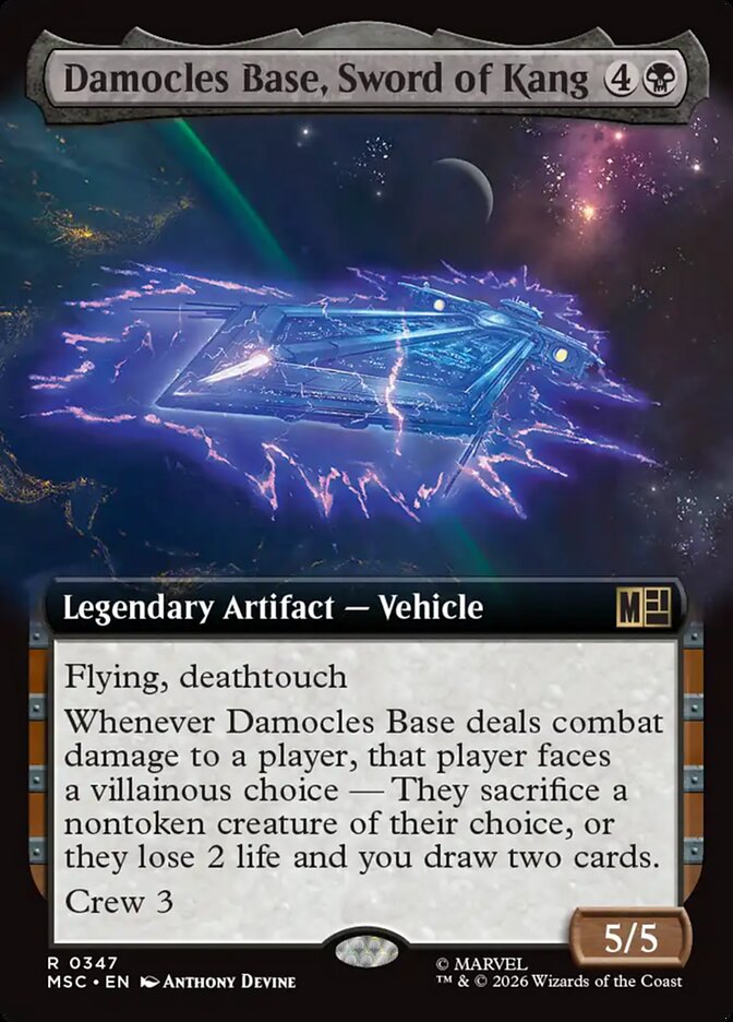 Damocles Base, Sword of Kang 347 (Commander: Marvel Super Heroes) 