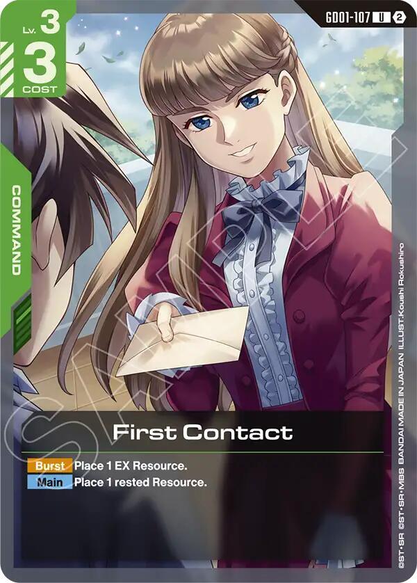 First Contact GD01-107 (Deck Build Box Freedom Ascension) 