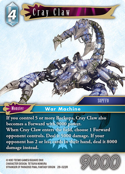 Cray Claw 29-022R (Blissful Eternity) 