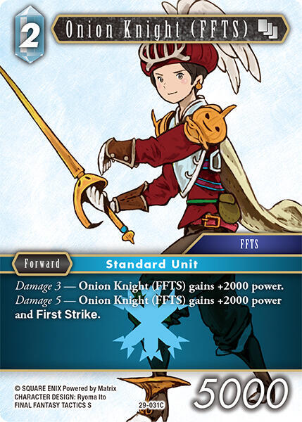 Onion Knight FFTS 29-031C (Blissful Eternity) 