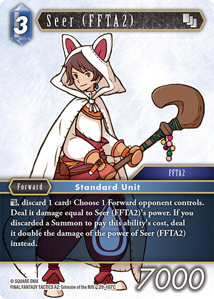 Seer FFTA2 29-107C (Blissful Eternity) 