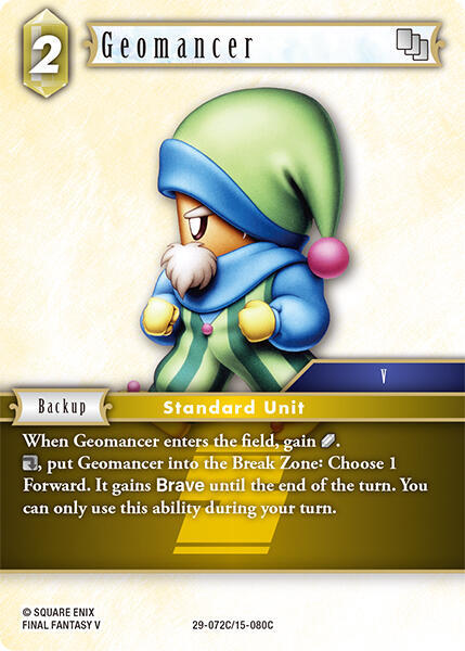 Geomancer 29-072C/15-080C (Blissful Eternity) 