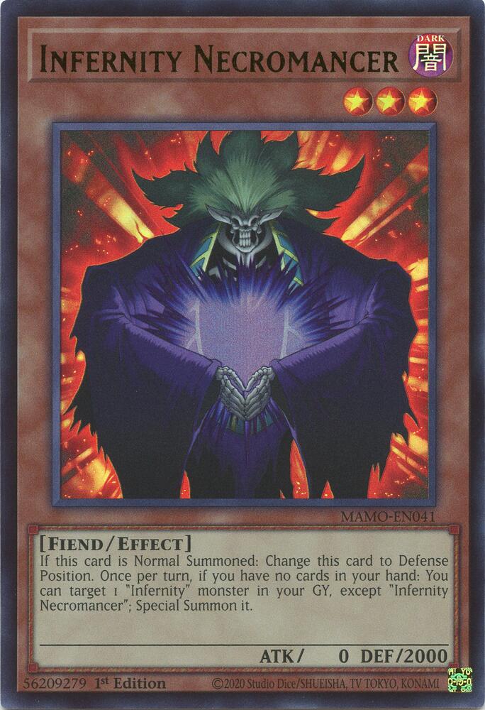 Infernity Necromancer MAMO-EN041 (Magnificent Monsters)  - 1st Edition